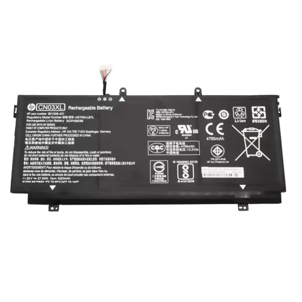 μπαταρία φορητού υπολογιστή HP CN03XL