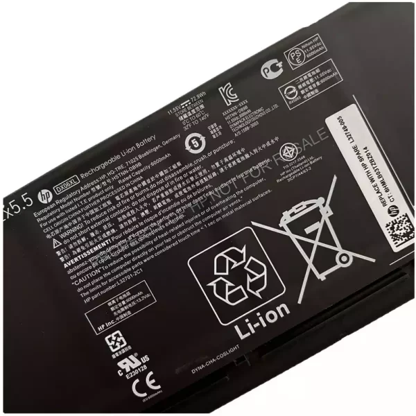 μπαταρία φορητού υπολογιστή HP HSTNN-DB9B L32749-005 - Image 3