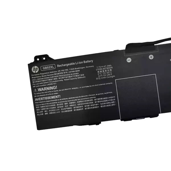 μπαταρία φορητού υπολογιστή HP HSTNN-IB8W,L42550-2C1,L42583-005 - Image 3