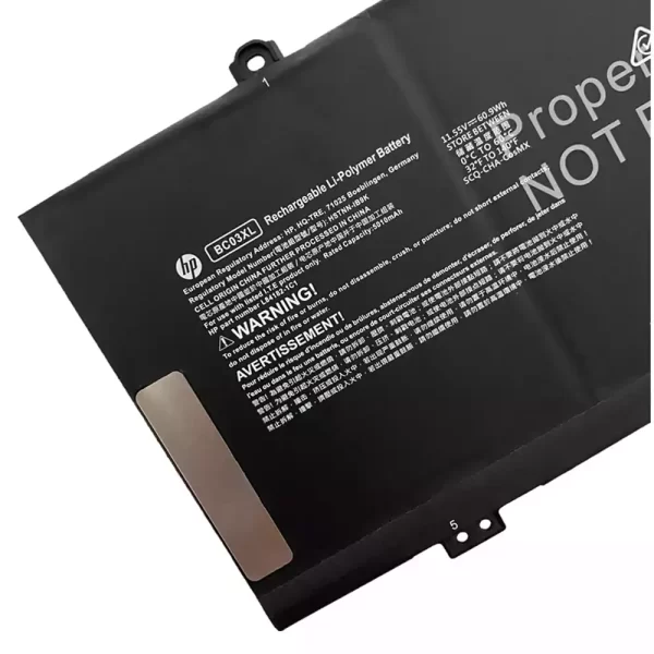 μπαταρία φορητού υπολογιστή HP HSTNN-LB8T HSTNN-IB9K L84182-421 L84398-005 - Image 3