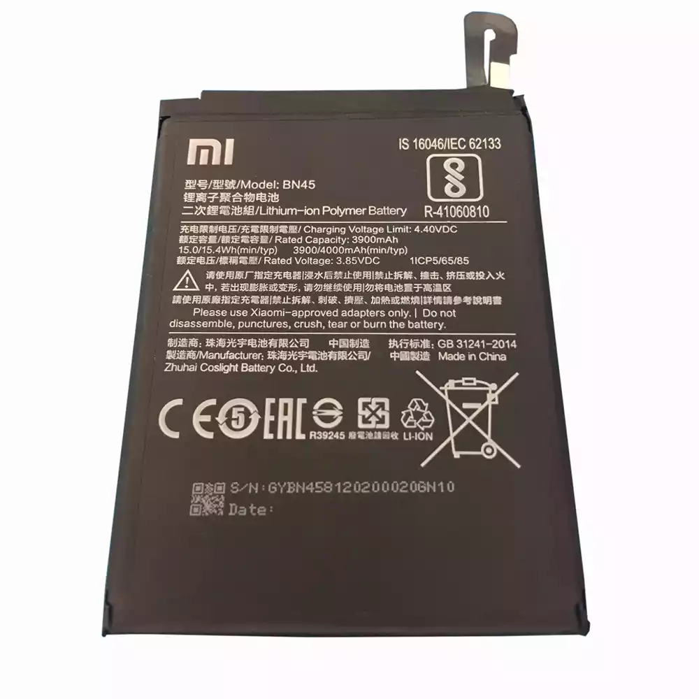 Redmi note 11 аккумулятор. Redmi Note 5 Battery BN-45. Bn45 аккумулятор редми. Note 6 Pro АКБ. Аккумулятор для Xiaomi Redmi 5.