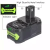 18V 3.0Ah Εφεδρική μπαταρία κατάλληλο για Ryobi CHD-1801M,CHI-1802M,CHP-1802M,CHV-180L,CHV-18WDM CJS-180L,CJS-180LM,CJSP-1801QEOM,CJSP-180QEO - Image 2