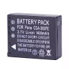 Εφεδρική μπαταρία κατάλληλο για PANASONIC DMC-TZ1 DMC-TZ2 DMC-TZ3 DMC-TZ4 DMC-TZ5 DMC-TZ11 DMC-TZ15 DMC-TZ50 - Image 3