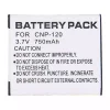 Εφεδρική μπαταρία κατάλληλο για CASIO NP-120 CNP-120 - Image 2