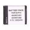 Εφεδρική μπαταρία κατάλληλο για GoPro AHDBT-001 AHDBT-002,GoPro HD HERO(2010 MODEL),HD HERO2
