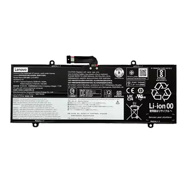 μπαταρία φορητού υπολογιστή LENOVO L21C4PE3 L21M4PE4
