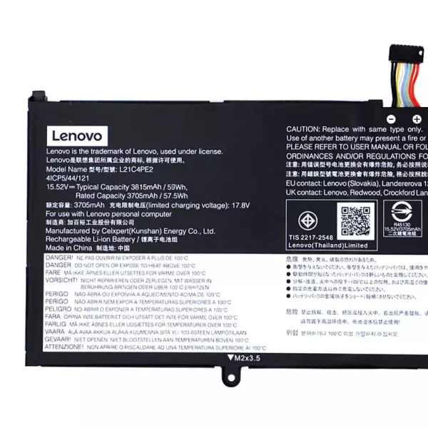 μπαταρία φορητού υπολογιστή Lenovo L21C4PE2 L21M4PE2 L21D4PE1 - Image 2