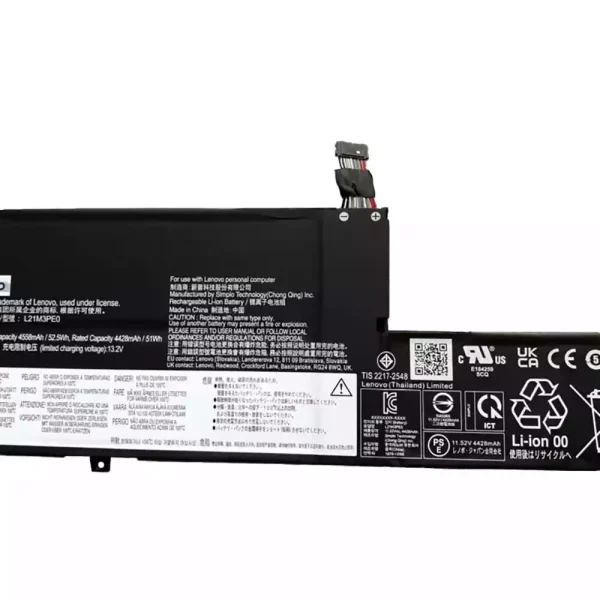 μπαταρία φορητού υπολογιστή LENOVO L21M3PE0 L21C3PE0 L21L3PE0 L21B3PE0 - Image 3