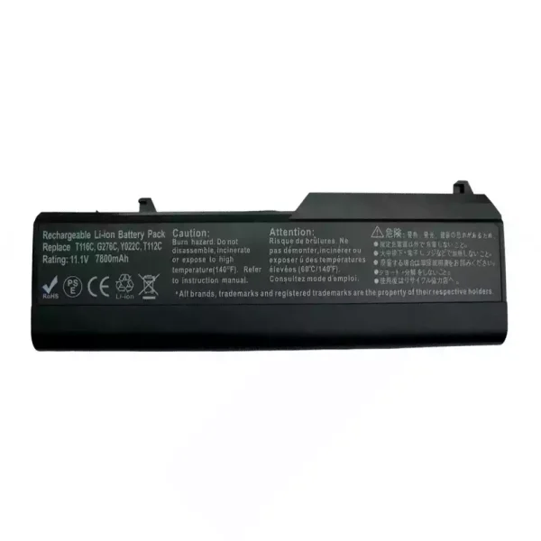 μπαταρία φορητού υπολογιστή DELL T116C K738H T112C