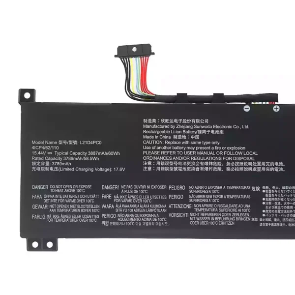 μπαταρία φορητού υπολογιστή Lenovo L21M4PC0 L21C4PC0 - Image 3