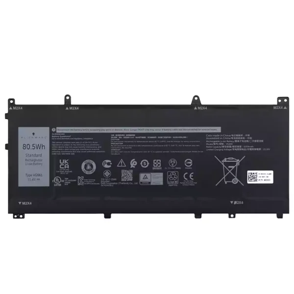 μπαταρία φορητού υπολογιστή DELL VG661 V4N84,DELL Alienware x14 R1 R2