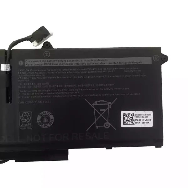 μπαταρία φορητού υπολογιστή DELL FK0VR FKOVR - Image 4
