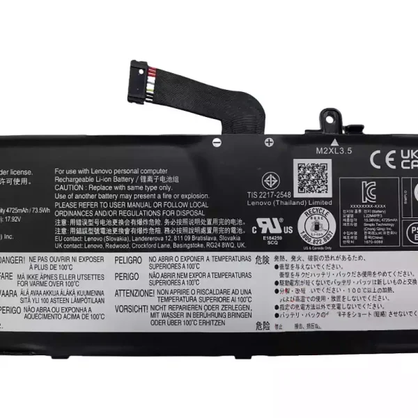 μπαταρία φορητού υπολογιστή LENOVO L22M4PF3 L22X4PF3 L22B4PF3 - Image 3