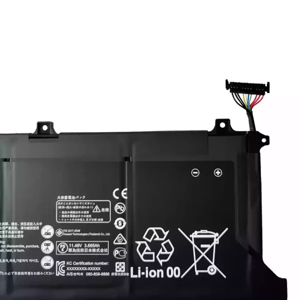 μπαταρία φορητού υπολογιστή HUAWEI HNL-WFP9 HNL-WFQ9 HNL-WFP9Q WRTD-WFH9Q WRTD-WDH9 WRTD-WFH9 HLY-19R - Image 2