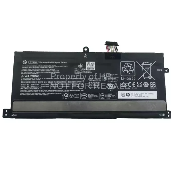 μπαταρία φορητού υπολογιστή HP WE03XL TPN-IB0X N42575-005 N42388-1E1