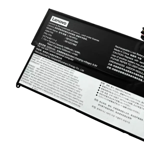 μπαταρία φορητού υπολογιστή LENOVO L19M4PG4 L19C4PG4 L19D4PG3 - Image 3
