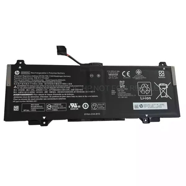 μπαταρία φορητού υπολογιστή HP GG02XL