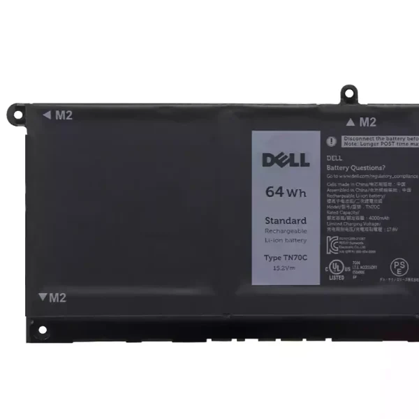 μπαταρία φορητού υπολογιστή DELL TN70C - Image 3