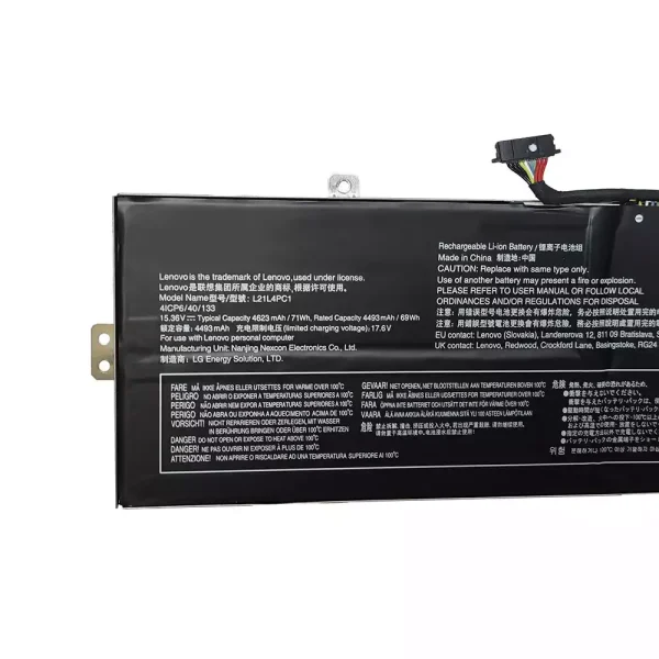 μπαταρία φορητού υπολογιστή Lenovo L21M4PC4 L21L4PC1 - Image 3