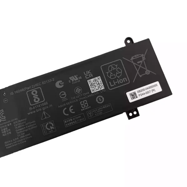 μπαταρία φορητού υπολογιστή Asus C41N2202 - Image 4