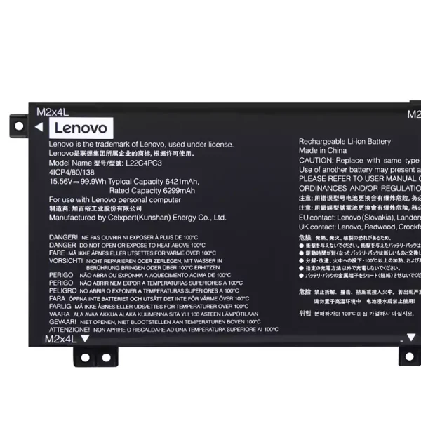 μπαταρία φορητού υπολογιστή LENOVO L22C4PC3 L22D4PC3 L22M4PC3 - Image 3