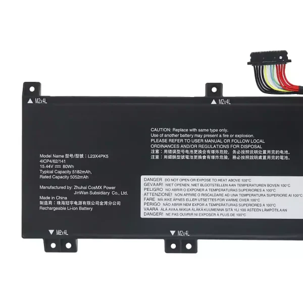 μπαταρία φορητού υπολογιστή LENOVO L23M4PK5 L23B4PK5 L23X4PK5 L23C4PK5 L23D4PK5 - Image 3
