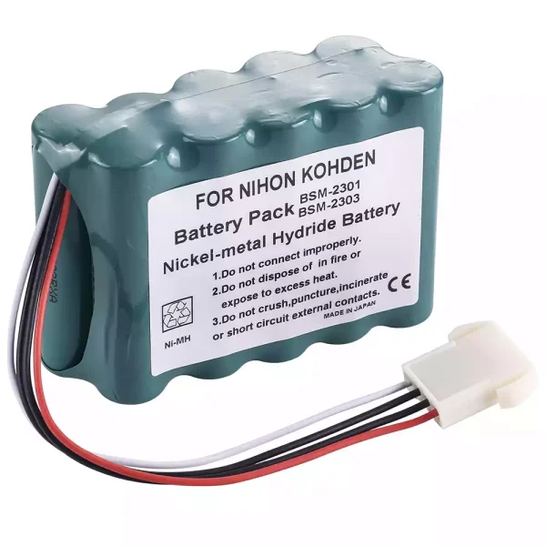 Εφεδρική μπαταρία κατάλληλο για Nihon Kohden BSM-2350,BSM-2351,BSM-2351A,BSM-2351C,BSM-2351K,SBM-2353,BSM-2353C,BSM-2353K,BSM-2354A