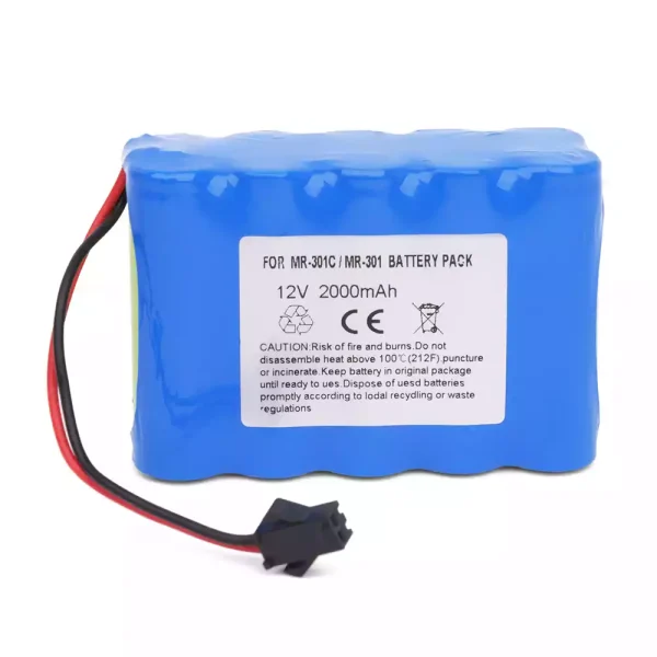 Εφεδρική μπαταρία κατάλληλο για MRH MR-301 MR-301C MR-508 - Image 2