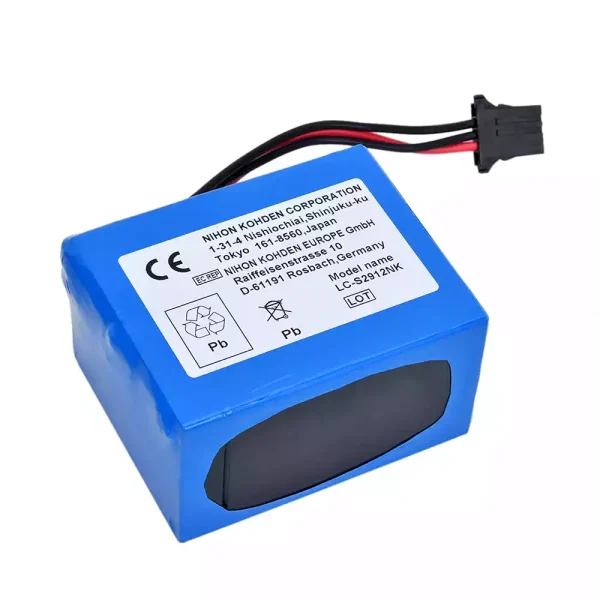 Εφεδρική μπαταρία κατάλληλο για NIHON KOHDEN TEC-7500 TEC-7511 TEC-7521 TEC-7531 ECG-9522P - Image 2