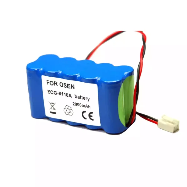 Εφεδρική μπαταρία κατάλληλο για OSEN ECG-8110 ECG-8110A ECG-8130A - Image 2