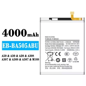 μπαταρία τηλέφωνο EB-BA505ABU για Samsung A50/A30/A20/M10S/M107/A30S/A307/A50S/A507