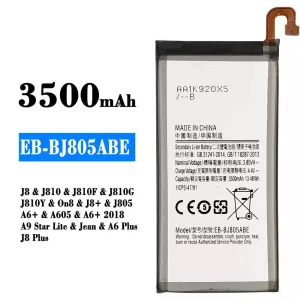 μπαταρία τηλέφωνο EB-BJ805ABE για Samsung J8/J810/J810F/J810G/J810Y/On8/J8+/J805/A6+/A605/A6+ 2018/A9 Star Lite/Jean/A6 Plus/J8 Plus