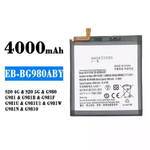 μπαταρία τηλέφωνο EB-BG980ABY για Samsung S20 4G/S20 5G