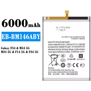 μπαταρία τηλέφωνο EB-BM146ABY για Samsung Galaxy F54/M54 5G/M34 5G/F14 5G/F34 5G