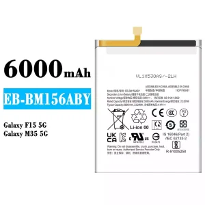 μπαταρία τηλέφωνο EB-BM156ABY για Samsung Galaxy F15 5G/Galaxy M35 5G