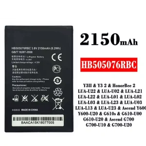 μπαταρία τηλέφωνο HB505076RBC για HUAWEI Y3 2 / HonorBee 2 / Ascend Y600 / Ascend G700