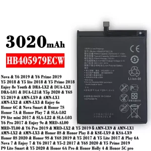 μπαταρία τηλέφωνο HB405979ECW για HUAWEI  Y6 2019 / Y5 2018