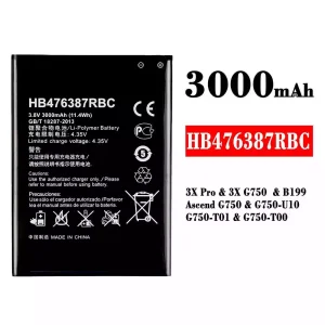 μπαταρία τηλέφωνο HB476387RBC για HUAWEI 3X Pro