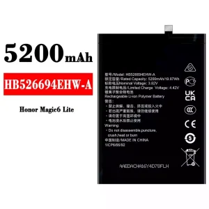 μπαταρία τηλέφωνο HB526694EHW-A για HUAWEI Honor Magic 6 Lite