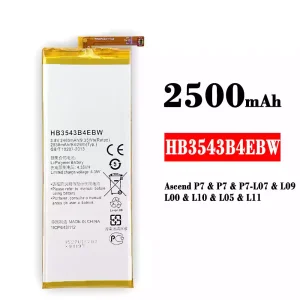 μπαταρία τηλέφωνο HB3543B4EBW για HUAWEI P7