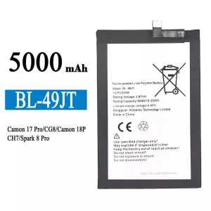 μπαταρία τηλέφωνο BL-49JT για Tecno Camon 17 Pro / Camon 18P / Spark 8 Pro