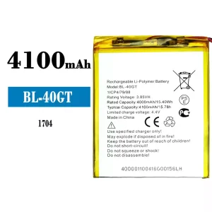 μπαταρία τηλέφωνο BL-40GT για Tecno 1704