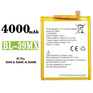 μπαταρία τηλέφωνο BL-39MX για Infinix S5 Pro