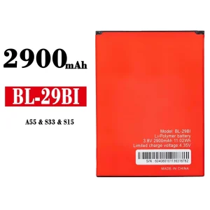 μπαταρία τηλέφωνο BL-29BI για ITEL A55 / S33 / S15