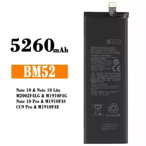 μπαταρία τηλέφωνο BM52 για Xiaomi Note 10,Note 10 Lite,Note 10 Pro / CC9 Pro