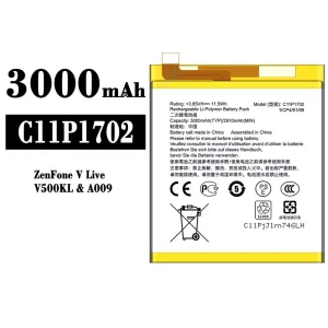 μπαταρία τηλέφωνο C11P1702 για Asus ZenFone V Live