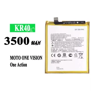 μπαταρία τηλέφωνο KR40 για Motorola One Vision / P50 / One Action