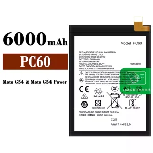 μπαταρία τηλέφωνο PC60 για Motorola Moto G54 / Moto G54 Power / Moto G24 Power