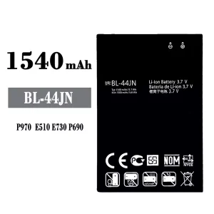 μπαταρία τηλέφωνο BL-44JN για LG P970/E510/E730/P690