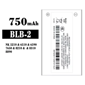 μπαταρία τηλέφωνο BLB-2 για Nokia NK 5210/6510/6590/7650/8210/8310/8890